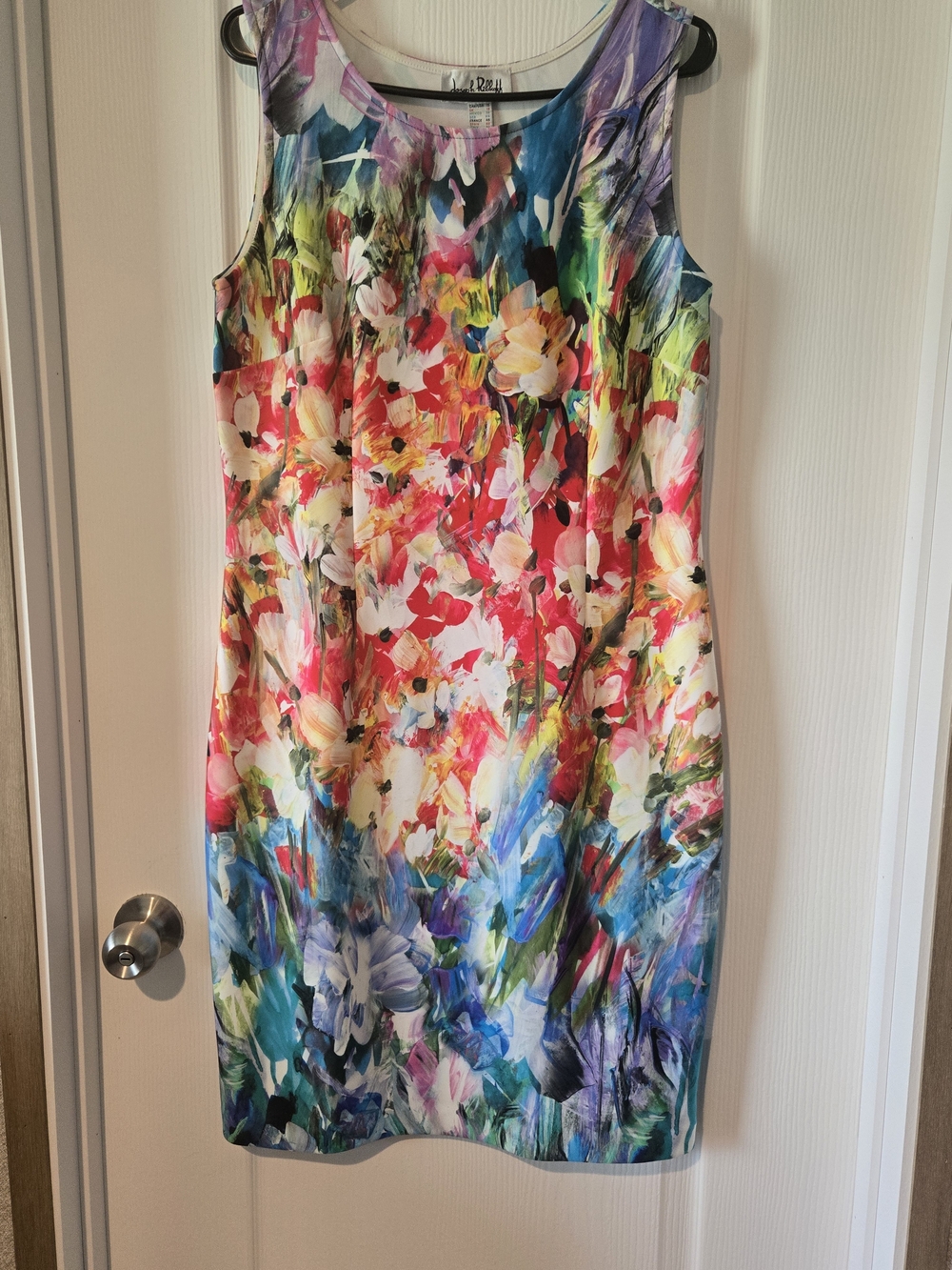 Joseph Ribkoff Vibrant Floral Midi Dress - Multicolor